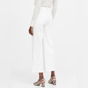 New! Banana Republic High Rose Wide Leg Crop Jeans 31P